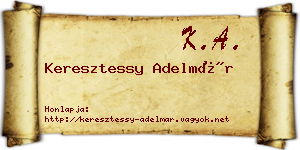 Keresztessy Adelmár névjegykártya